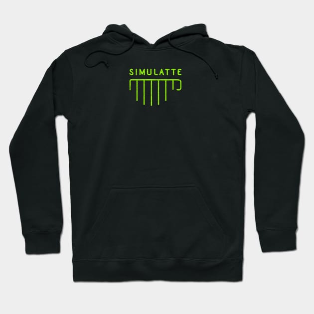 Simulatte Hoodie by huckblade